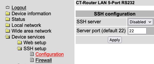 SSH Setup Configuration